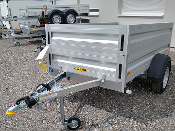 Carrito cerrado con capacidad de 1.000 kg